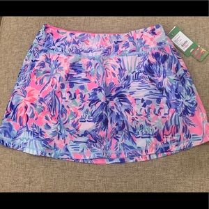 Lilly Pulitzer Keegan Skort M Cabana Cocktail NWT